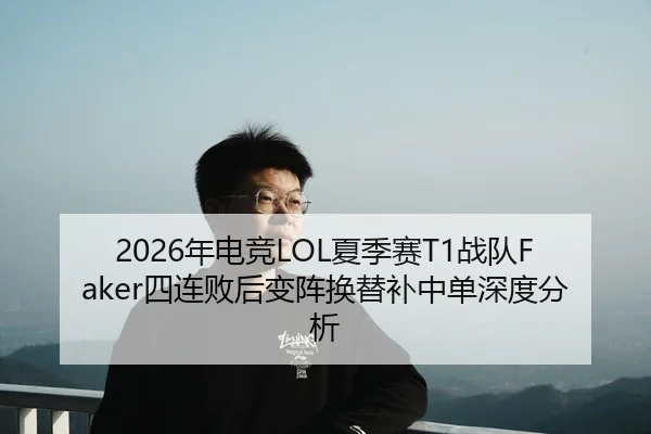 2026年电竞LOL夏季赛T1战队Faker四连败后变阵换替补中单深度分析